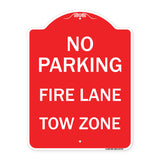 No Parking Fire Lane Tow Zone (K-1645)