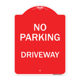 No Parking Driveway
