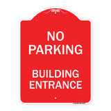 No Parking Building Entrance