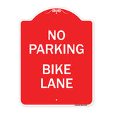 No Parking Bike Lane