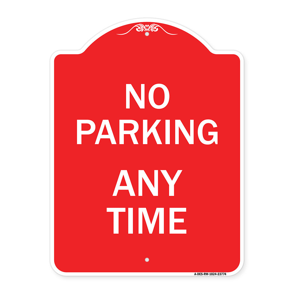 No Parking Anytime