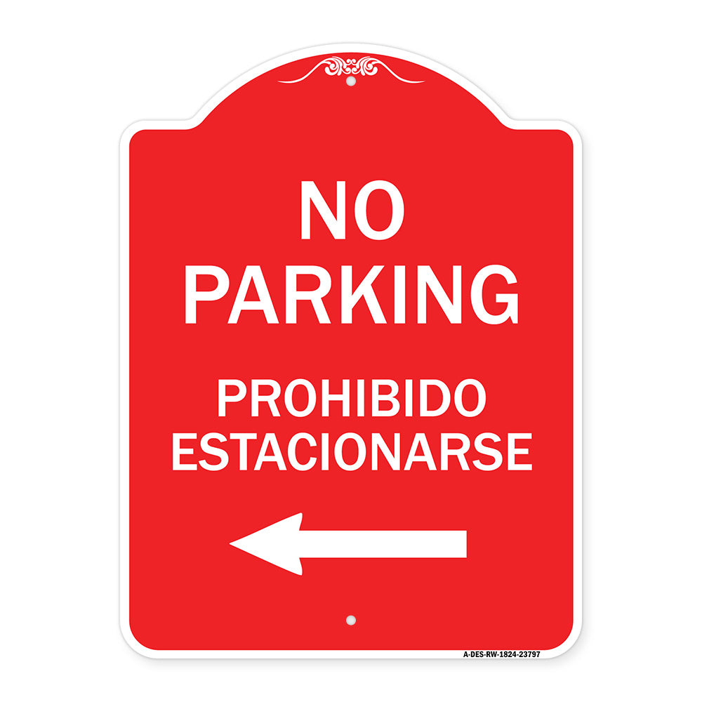 No Parking - Prohibido Estacionarse