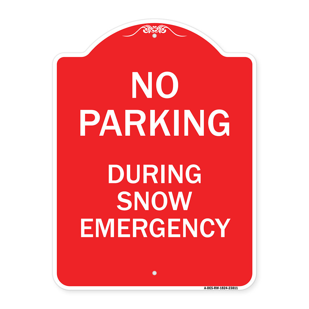 No Parking - During Snow Emergency