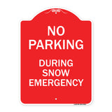 No Parking - During Snow Emergency