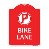 No Parking (Symbol) Bike Lane