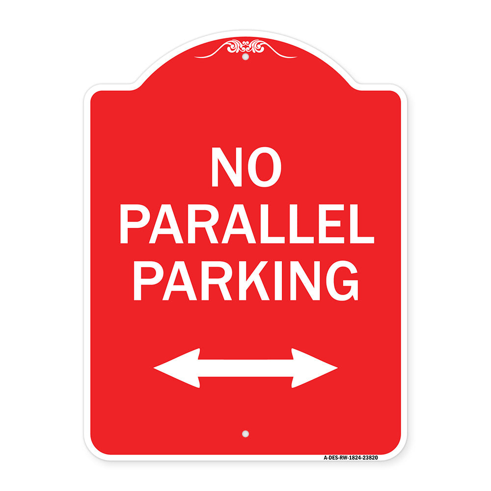No Parallel Parking with Bidirectional Arrow