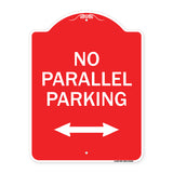 No Parallel Parking with Bidirectional Arrow