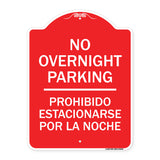 No Overnight Parking - Prohibido Estacionarse Por La Noche