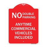 No Double Parking Anytime Commercial Vehicles Included