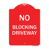 No Blocking Driveway