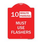 Must Use Flashers (Choose Your Limit) Minute Parking