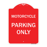 Motorcycle Parking Only
