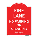 Michigan Fire Lane No Parking or Standing