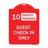 Guest Check in Only (Choose Your Limit) Minute Parking