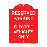 For Electrical Cars Reserved Parking - Electric Vehicles Only