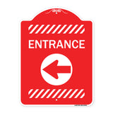 Entrance Left Arrow