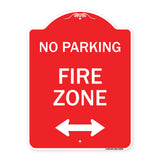 Fire Zone with Bidirectional Arrow