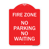 Fire Zone No Parking No Waiting