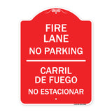 Fire Lane No Parking - Carril De Fuege No Esta Conar