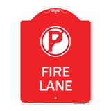 Fire Lane (No Parking Symbol)