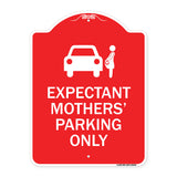 Expectant Mothers' Parking Only (With Graphic)