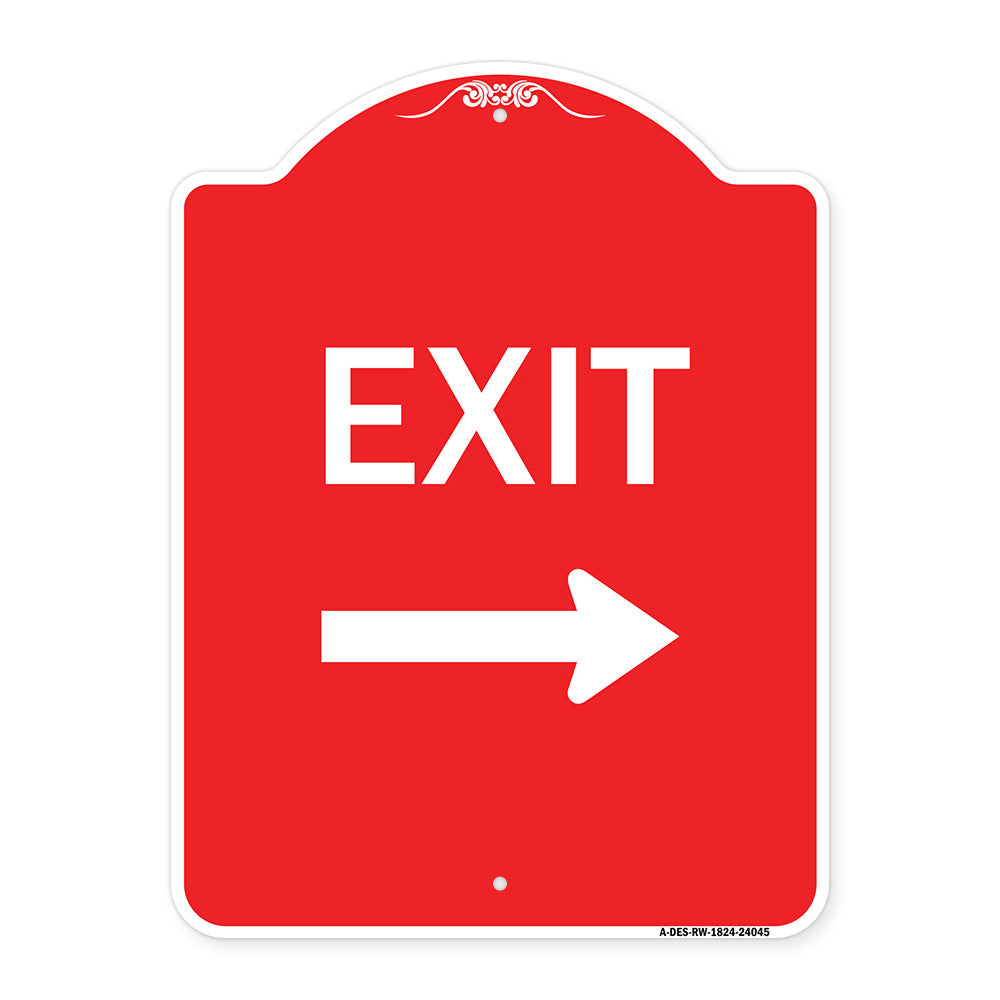 Exit (With Right Arrow) 3