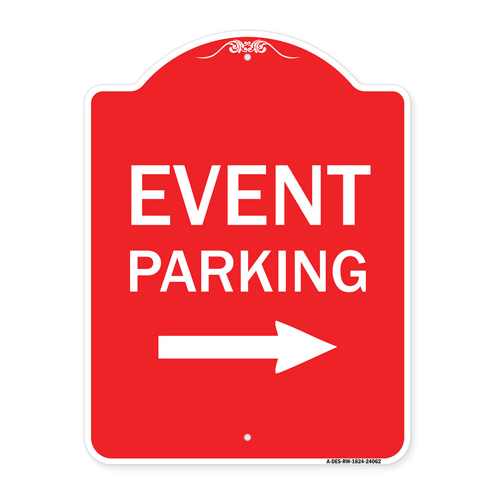 Event Parking with Left Right Arrow