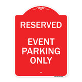 Event Parking Only