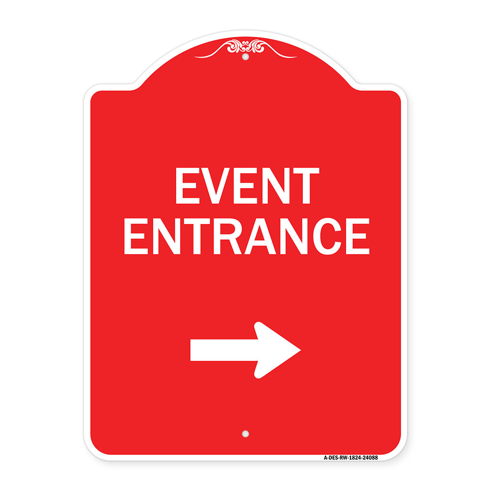Event Entrance (With Right Arrow)
