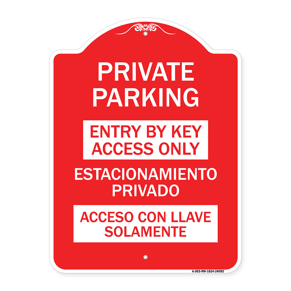 Entry by Key Access Only - Estacionamiento Privado Acceso Con Llave Solamente