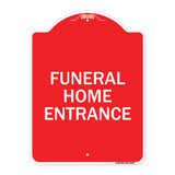 Entrance Sign Funeral Home Entrance