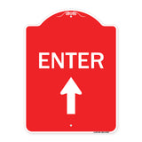 Enter Sign Enter with Up Arrow