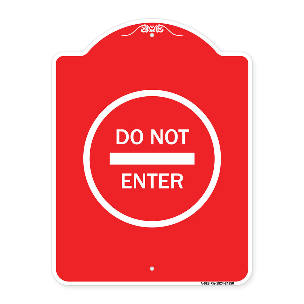 Do Not Enter