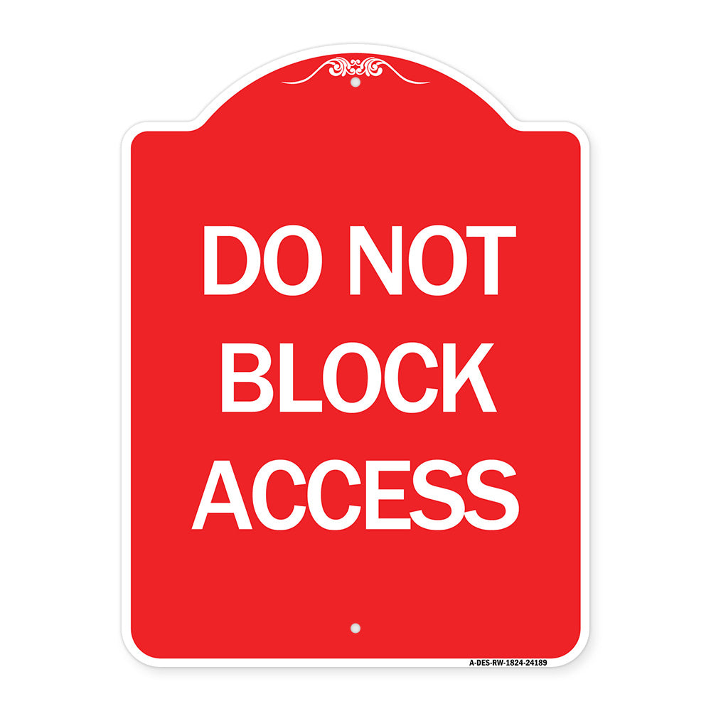 Do Not Block Access
