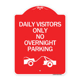 Day Visitors Only No Overnight Parking (With Graphic)
