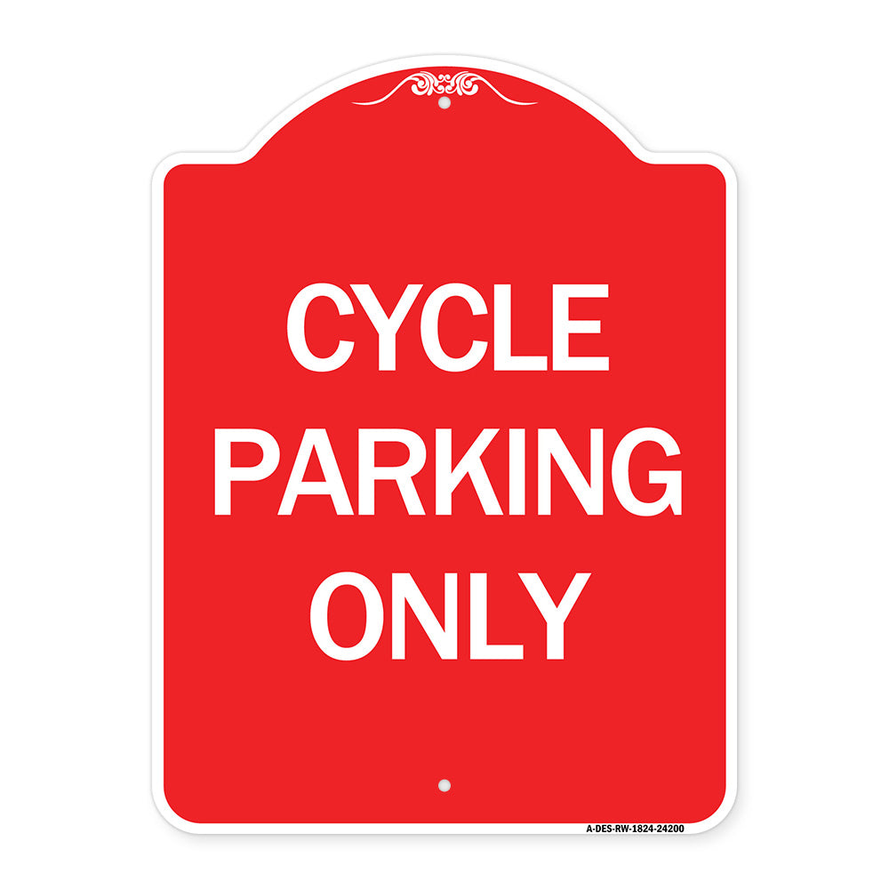 Cycle Parking Only