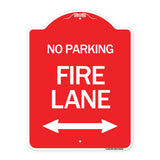 Colorado Fire Lane (With Bidirectional Arrow)