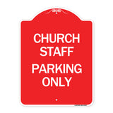 Church Staff Parking Only