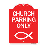 Church Parking Only (Symbol)