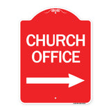 Church Office (With Right Arrow)