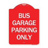 Bus Garage Parking Only