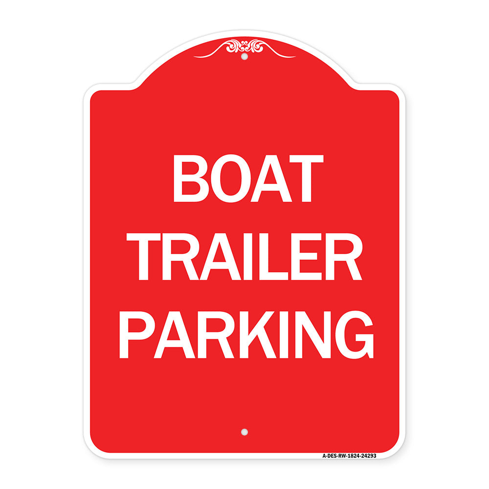 Boat Trailer Parking