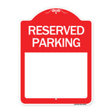 Blank Reserved Parking