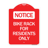 Bike Rack for Residents Only