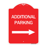 Additional Parking Sign (Right Arrow)