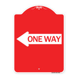 One Way (With Left Arrow)