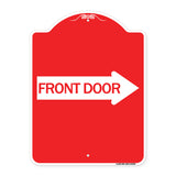 Front Door (With Right Arrow)