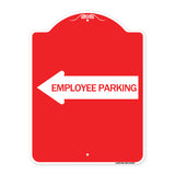 Employee Parking (With Left Arrow)