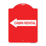 Cabin Rental (With Left Arrow)