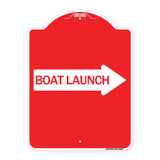 Boat Launch (With Right Arrow)